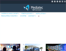Tablet Screenshot of mediatecgroup.com